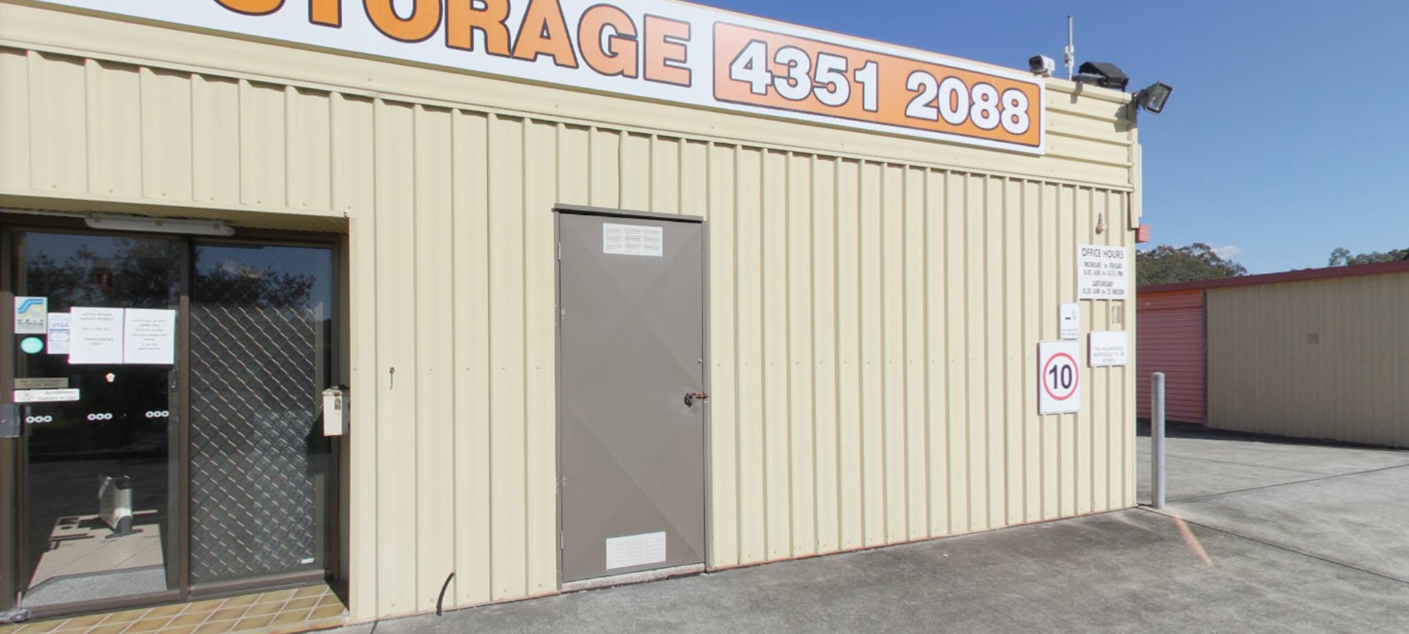 storage on the central coast